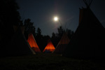  Tábor v noci