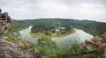 11. 11:23 Trojdenka k Vranovské přehradě - výhled na přehradu z Cornštejna